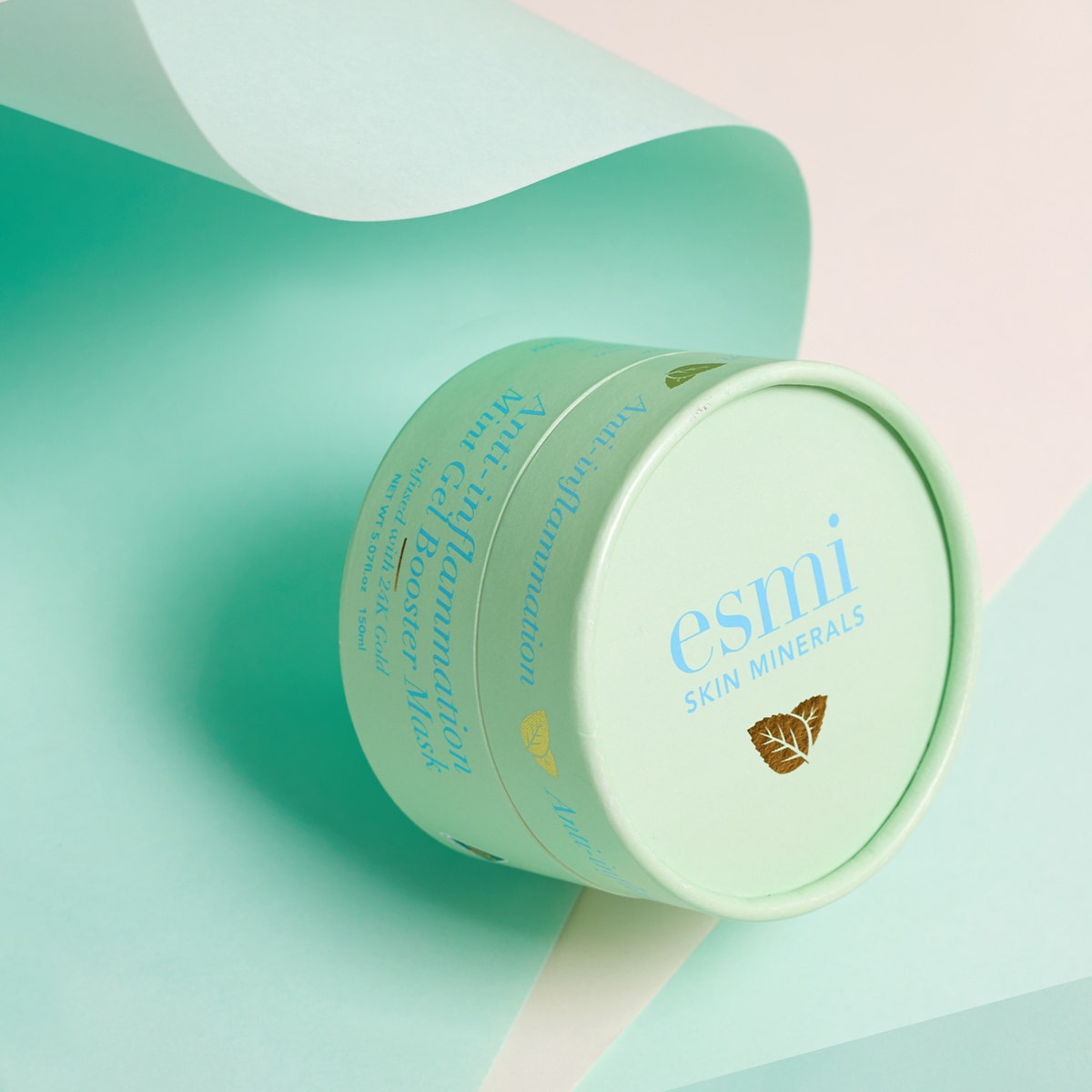 esmi Skin Minerals anti-inflammation mint gel booster face mask