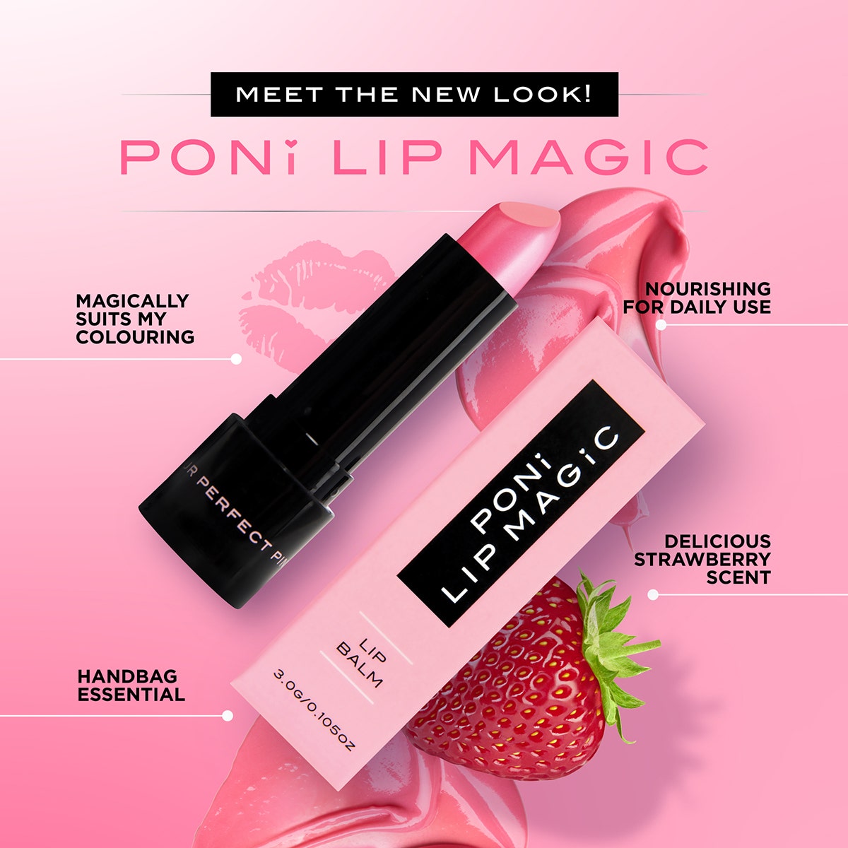 PONi Cosmetics Lip Magic Lip Balm